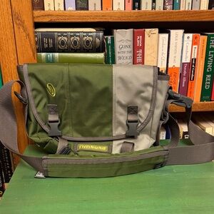 Timbuk2 Messenger Bag green and grey XS
